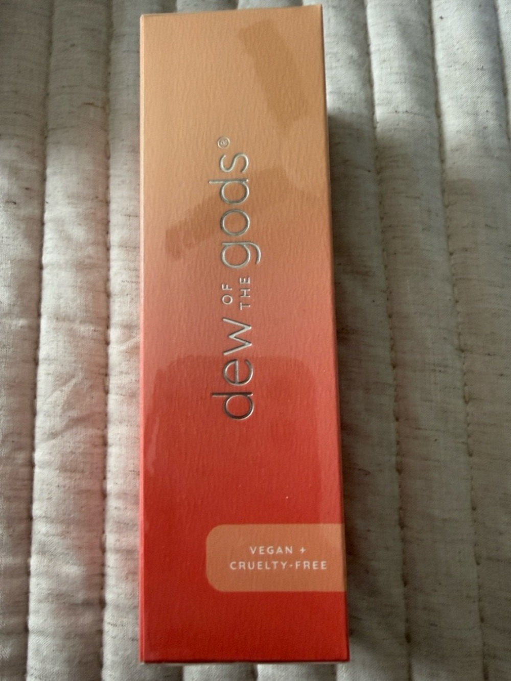 Dew of the Gods Vegan Moisturizer — Orange Gradient